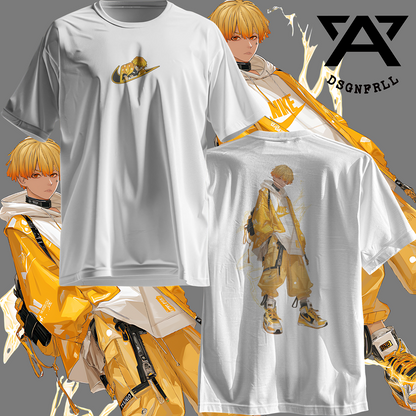 Zenitsu Drip Streetwear T-Shirt – Demon Slayer Edition