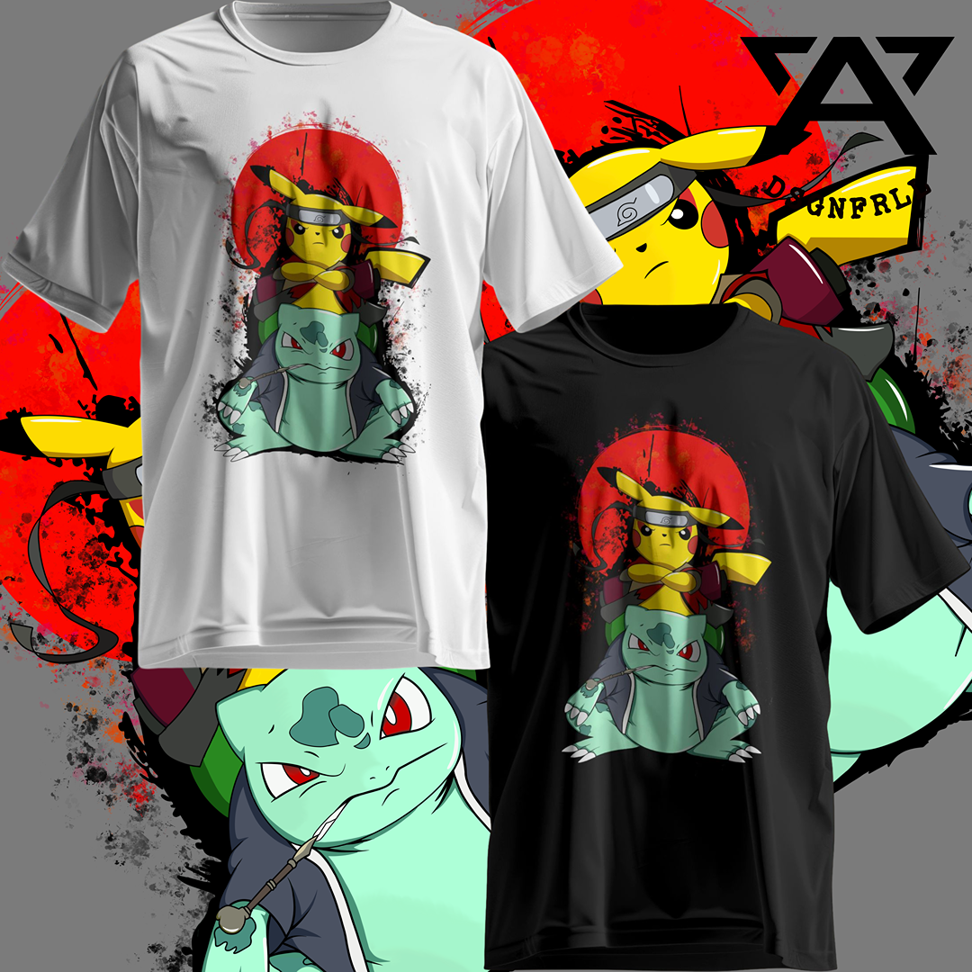 Pikachu Sage Mode – Leaf Village Fusion Design