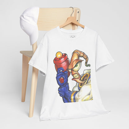 Retro Hero Earthworm Jim Blaster Tee