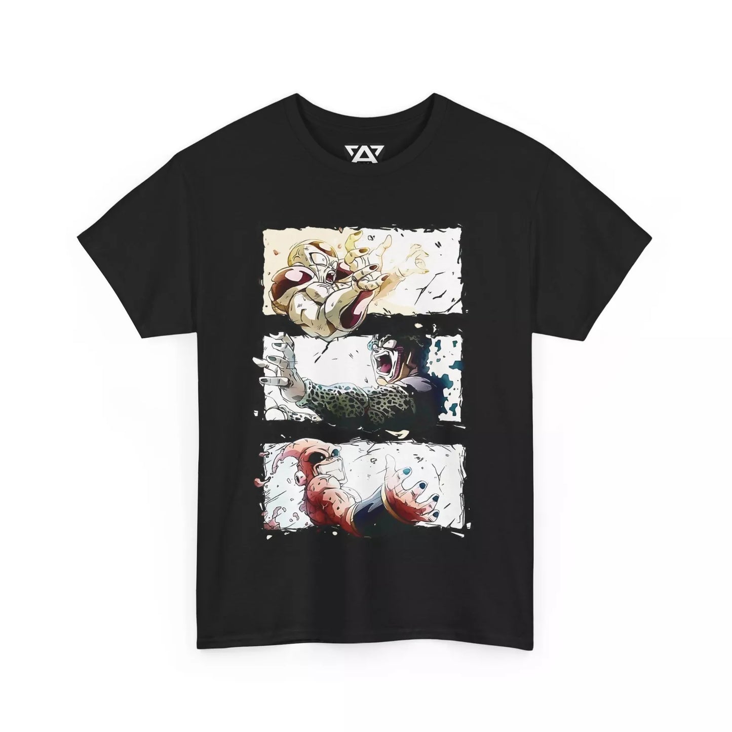 Dragon Ball Z – Villains Epic Battle Anime T-Shirt | Frieza, Cell, Majin Buu Tee